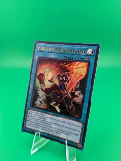 Yu-Gi-Oh! Fighting Flame Sword MZMI-EN008 Ultra Rare - Image 3