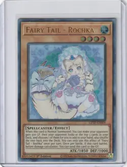 Yugioh GFTP-EN009 Fairy Tail – Rochka – Ultra Rare 1st Edition - Image 1