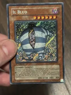 Yugioh IL Blud TAEV-EN088 Secret Rare 1st Edition NM Holo Bleed - Image 2