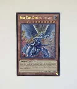 Blue-Eyes Shining Dragon - LCKC-EN008 - Secret Rare - NM - Yu-Gi-Oh! TCG - Image 1