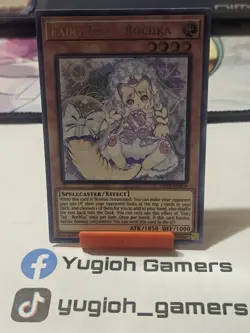 Yu-Gi-Oh Fairy Tail Rochka GFTP 1st Edition Ultra Rare Light Played - Image 1