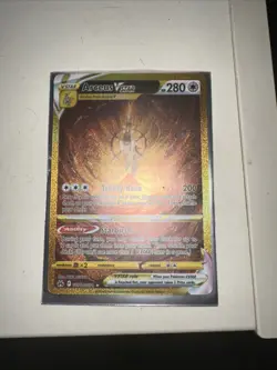 Arceus VSTAR Golden Rare GG70/GG70 Mint Condition Crown Zenith Pokemon TCG Card - Image 1