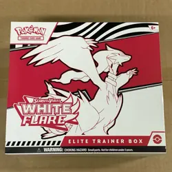 Pokemon TCG Scarlet & Violet White Flare Elite Trainer Box ETB Factory Sealed - Image 4