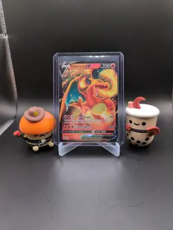 Pokemon TCG Charizard V 17/172 Brilliant Stars - Moderately Played - Image 1