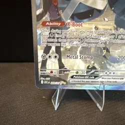 Pokemon TCG Steven's Metagross ex Secret Rare Full Art Holo 289/217 2024 - Image 5