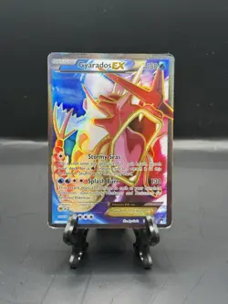 Pokemon TCG XY Breakpoint Gyarados EX Full Art 114/122 2016 Ultra Rare! HP-DMG - Image 1
