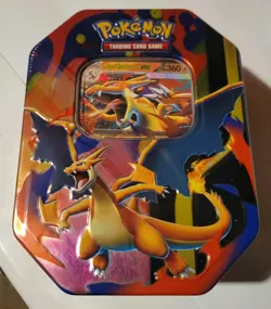 Pokemon TCG Mega Charizard Y EX Tin - BRAND NEW SEALED - Image 1