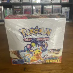 Pokemon Scarlet & Violet Surging Sparks Booster Box Nintendo Pikachu Latias - Image 1