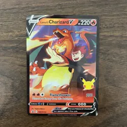 Lance's Charizard V SWSH133 Pokemon TCG Celebrations NM - Image 1