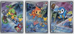 Pokemon TCG First Partner Illustration Collection Series 1 SINNOH Starters #11 - Image 1