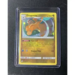 Pokemon Dragonite Sun & Moon Team Up Holo Stage 2 HP160 English 119/181 - Image 1