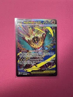 Pokemon Mega Hawlucha EX SIR 283/217 Ascended Heroes English Illustration Rare - Image 1