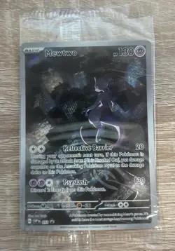Pokemon TCG Mewtwo SVP 052 Scarlet Violet 151 Black Star Promo SEALED - Image 1