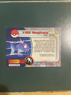 Pokemon Topps Magikarp #129 Chrome Blue Label TV Animation Edition - Image 4