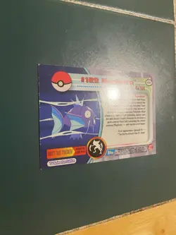 Pokemon Topps Magikarp #129 Chrome Blue Label TV Animation Edition - Image 5