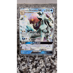 The Pokemon Company Alolan Ninetales GX Ultra Rare World Champ 22/145 2017 210HP - Image 1