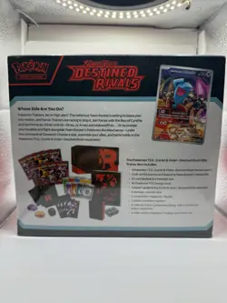 Pokemon Destined Rivals Elite Trainer Box ETB Factory Sealed SV Team Rocket - Image 2