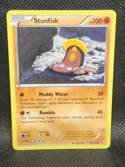 Pokemon Stunfisk Legendary Treasures 83/113 LP Condition - Image 1