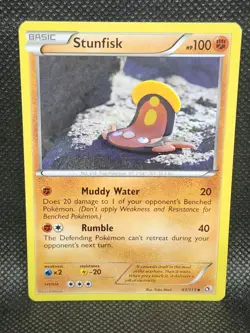Pokemon Stunfisk Legendary Treasures 83/113 LP Condition - Image 3