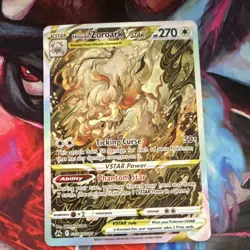 Pokemon Hisuian Zoroark VSTAR GG56/GG70 Special Art Rare Holo Crown Zenith - Image 1