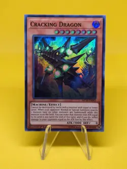 Yugioh - Cracking Dragon (MP18-EN043) - Super Rare 1st Edition - Image 1