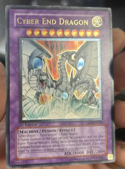 Yu-Gi-Oh Cyber End Dragon CRV-EN036 Ultimate Rare 1st Edition -LP - Image 3