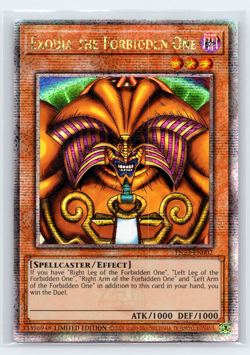 Exodia The Forbidden One - TN23-EN002 - Quarter Century Secret Rare Limit Yugioh - Image 1