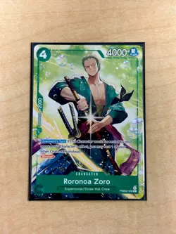 One Piece Roronoa Zoro PRB02-006 Welcome Pack 2026 Vol 1. English Full Art - Image 1