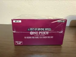 One Piece OP-11 Fist of Divine Speed Booster Box SEALED English New - Image 3