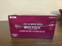 One Piece OP-11 Fist of Divine Speed Booster Box SEALED English New - Image 5