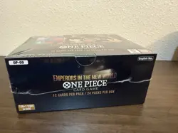 ONE PIECE EMPERORS IN THE NEW WORLD OP-09 ENGLISH SEALED BOOSTER BOX - Image 2