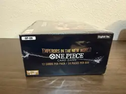 ONE PIECE EMPERORS IN THE NEW WORLD OP-09 ENGLISH SEALED BOOSTER BOX - Image 3