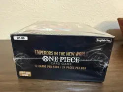 ONE PIECE EMPERORS IN THE NEW WORLD OP-09 ENGLISH SEALED BOOSTER BOX - Image 5