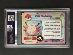 PSA 5 2000 Topps Chrome Pokemon T.V. #36 Clefable EX Tekno - Image 2