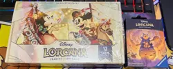 Disney Lorcana Fabled Booster Box New Mint Sealed With Winnie The Pooh Sleeves - Image 1