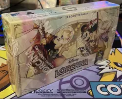 Disney Lorcana Fabled Booster Box New Mint Sealed With Winnie The Pooh Sleeves - Image 2
