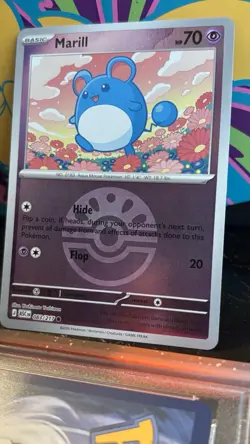 Marill 083/217 ASC: Friend Ball Reverse Holo NM Pokemon TCG Card - Image 3