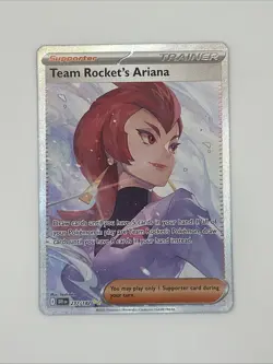 Team Rockets Ariana Holo Card Destined Rivals Series 237/182 MINT! - Image 1