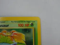 Pokemon Base Set Venusaur Holo 15/102 Vintage Card, Gradable! - Image 4