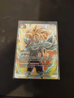Dragon Ball TCG Card Son Gohan: Childhood FP-054 Winner Holofoil NM - US Seller - Image 1