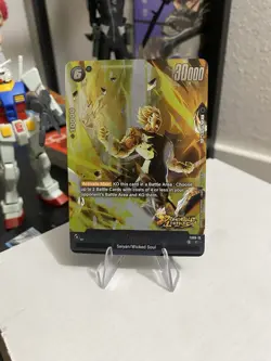 Bandai Vegeta Battle Card FS09-15 Dragon Ball Legends English 30000 Power Cost 6 - Image 2