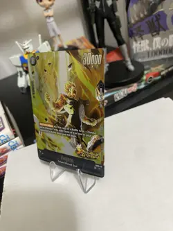 Bandai Vegeta Battle Card FS09-15 Dragon Ball Legends English 30000 Power Cost 6 - Image 4