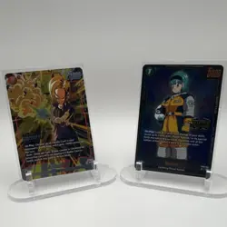 Bandai Dragon Ball Super FB05 FP Bulma Android 18 Winner Judge Card Lot (2) - Image 1
