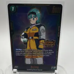 Bandai Dragon Ball Super FB05 FP Bulma Android 18 Winner Judge Card Lot (2) - Image 2