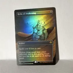 Helm of Awakening Foil Dominaria Remastered Artifact #448 MTG Card - Image 1