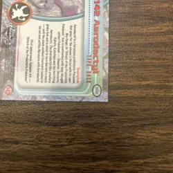 Topps Chrome 2000 Pokemon Series 2 Card Aerodactyl #142 - Image 5