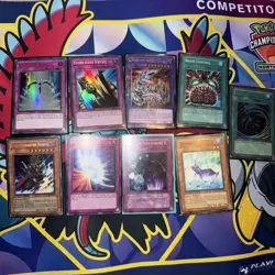 Yugioh! Edison lot 9 cards - Image 1
