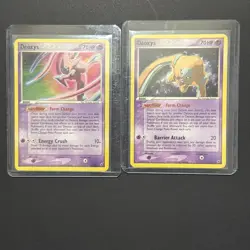Deoxys 2005 Duo Pokemon Cards Non Holo - Image 1