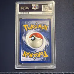 Pokemon Charizard Holo Base Set Card 4/102 1999 DUTCH PSA 7 - Image 2