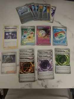Pokemon TCG POR Boss's Orders, Legacy Energy, Poke Pad 15+Card Lot Holo ACE SPEC - Image 2
